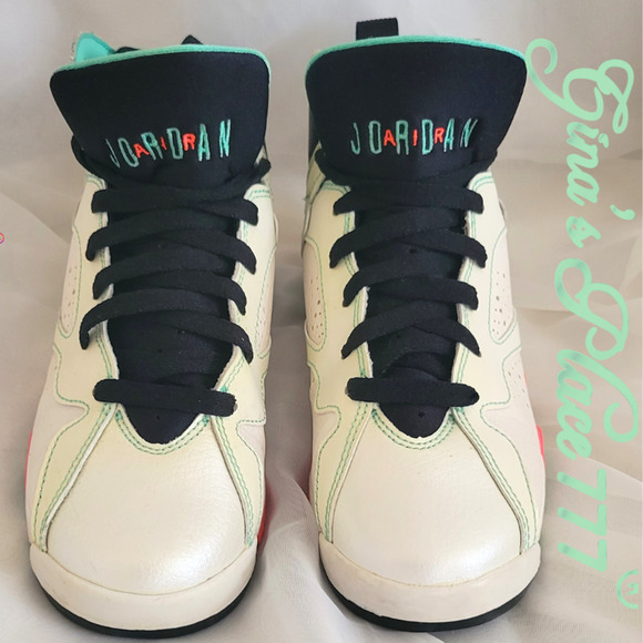 Nike Air Jordan 7 Retro 30th GG GS "Verde" Size 5Y Style Code 705417-138